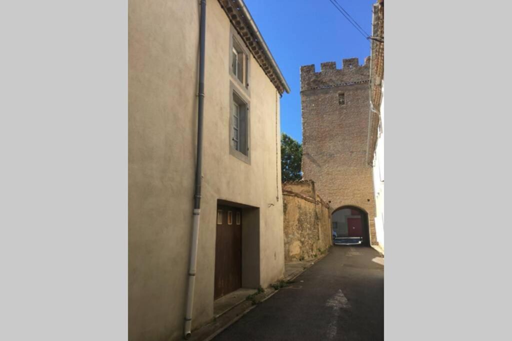 Le Petit Ormeau attenant à la Tour du Portail Neuf Laure-Minervois Exterior foto